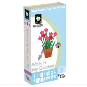 Used - Cricut Cartridge - Walk In My Garden